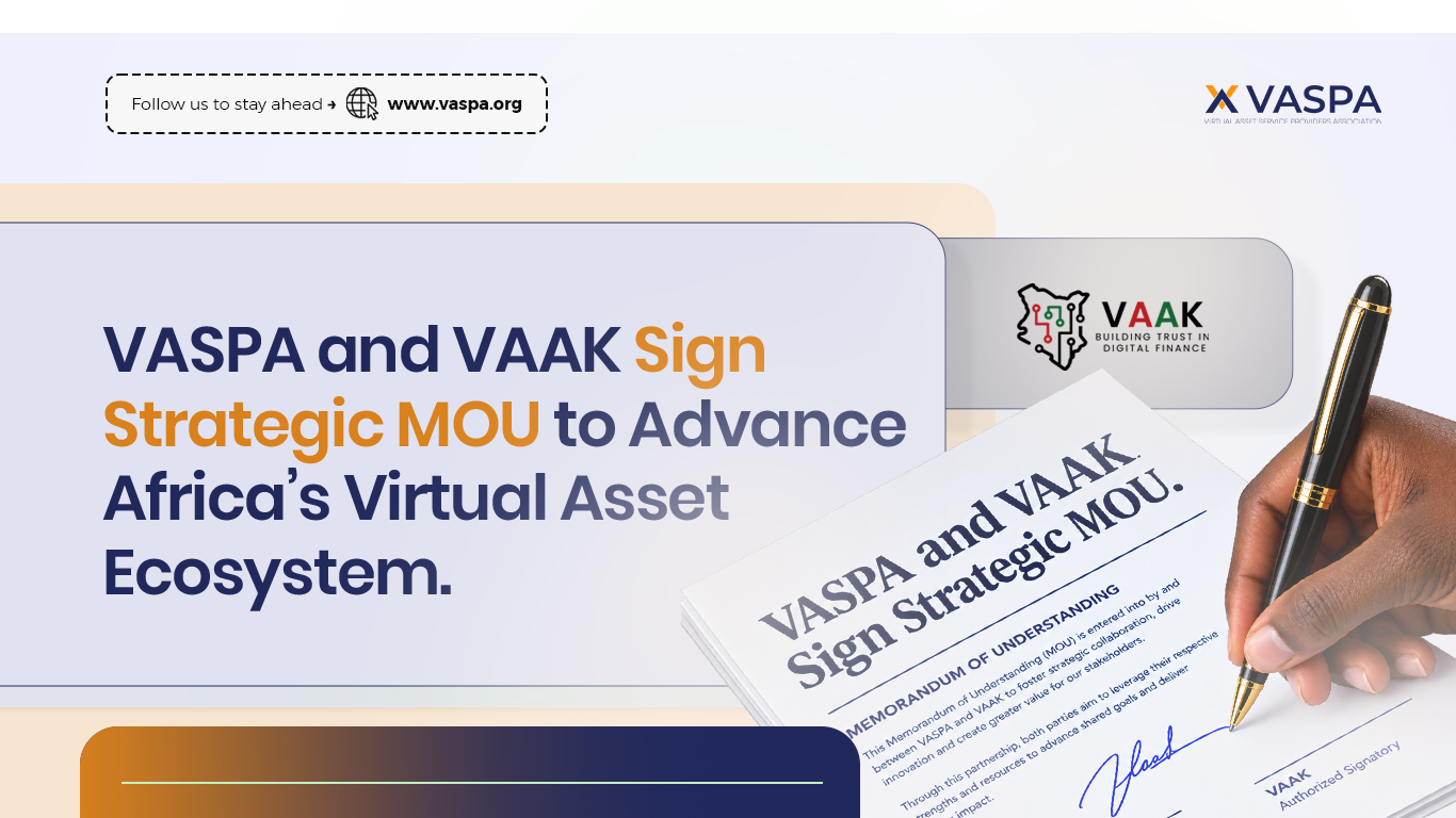 VASPA and VAAK Sign Strategic MOU to Advance Africa’s Virtual Asset Ecosystem