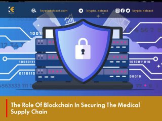 The Role of Blockchain in Securing the Medical Supply Chain
